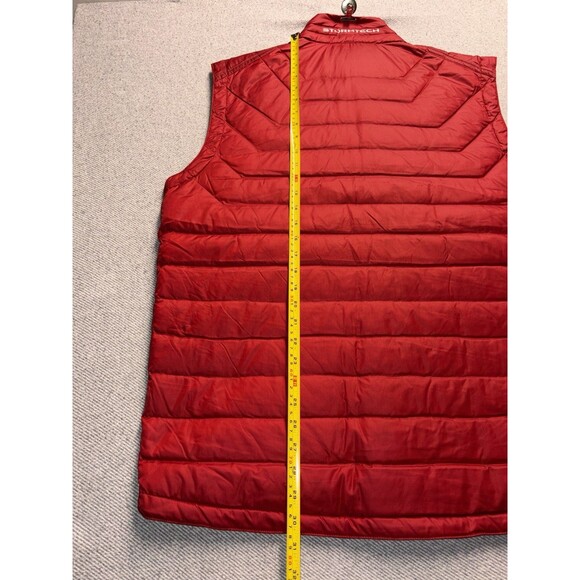 Stormtech Performance Men’s Down Vest - Red Size Large - Picture 9 of 11